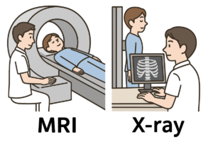 MRIとレントゲン