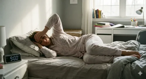 起立性調節障害に悩む女性