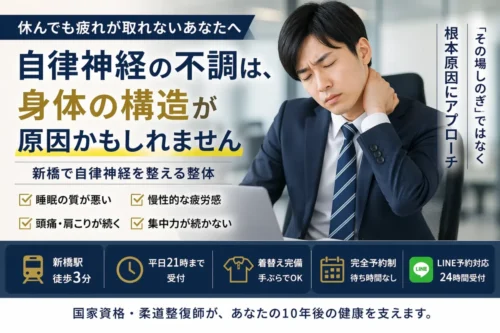 オフィスワーカ自律神経の乱れ